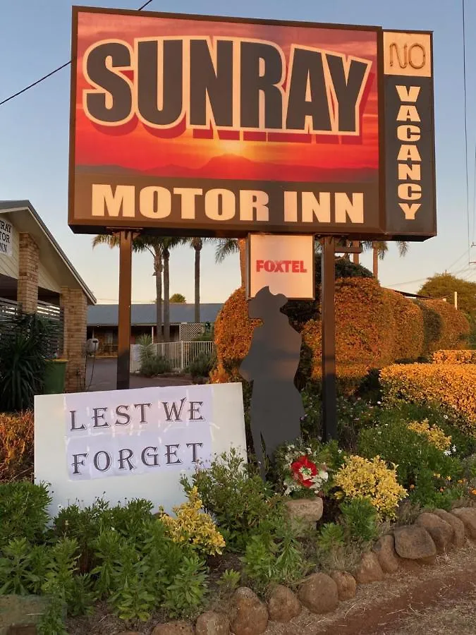 *** Motel Sunray Motor Inn Toowoomba Australia